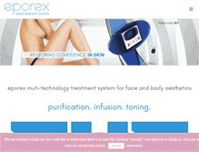 Tablet Screenshot of eporex.co.uk